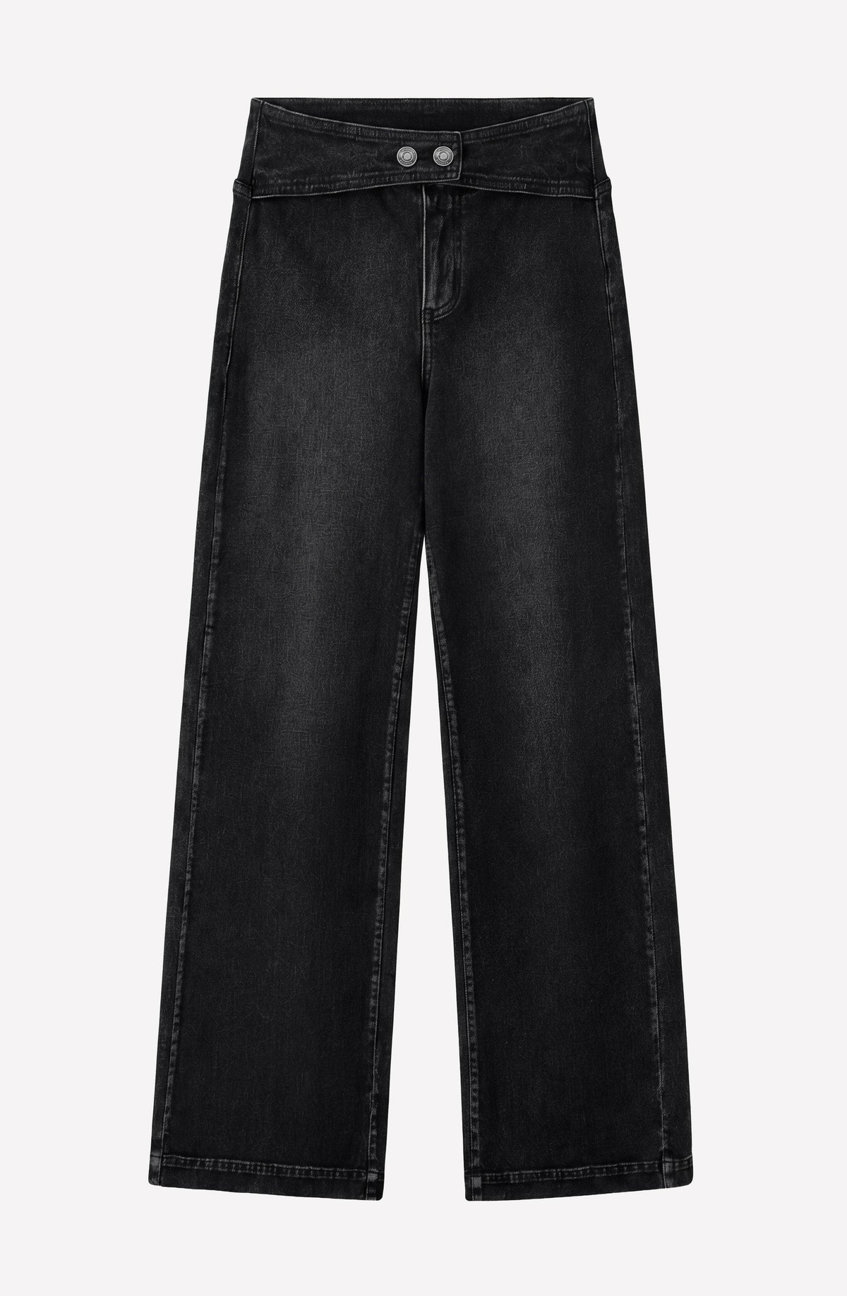 Pantalón Pretina Dos Botones Grey