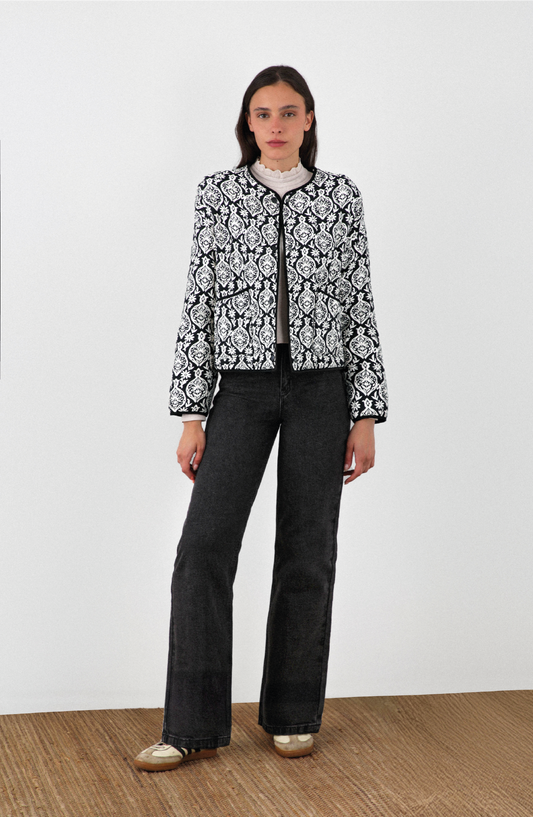 Campera Acolchada Black