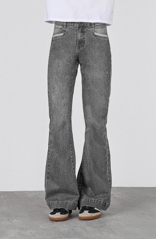 Pantalón Pocket Flare Black