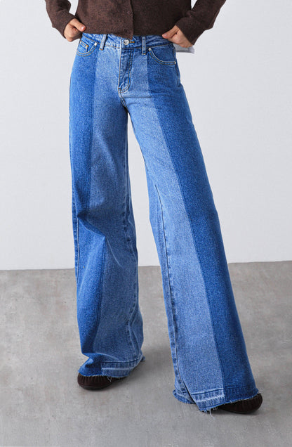 Pantalón Bicolor Blue