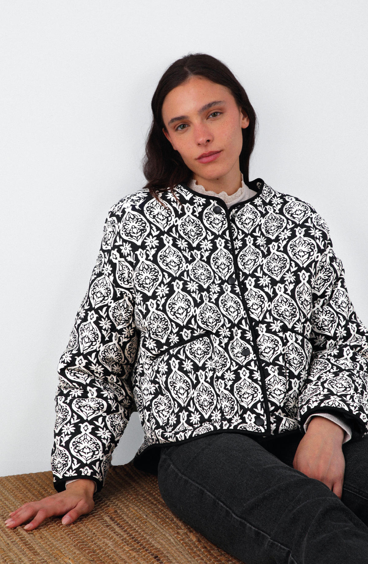 Campera Acolchada Black