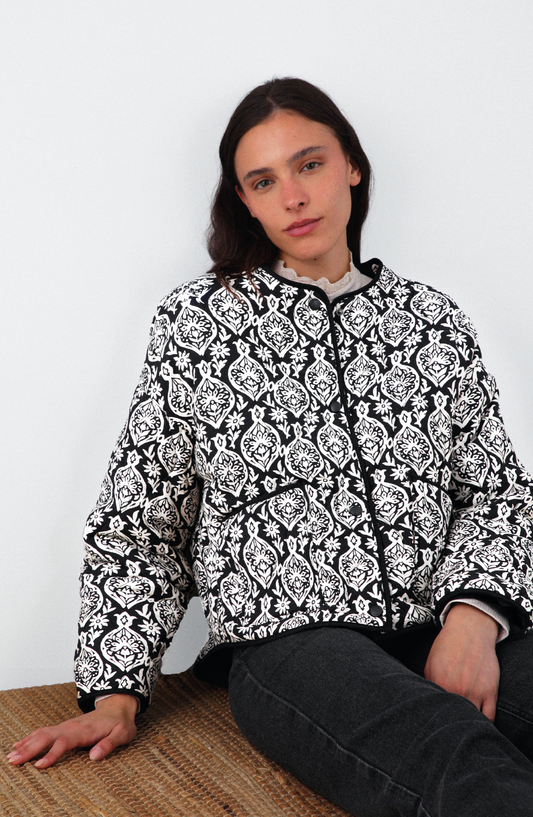 Campera Acolchada Black