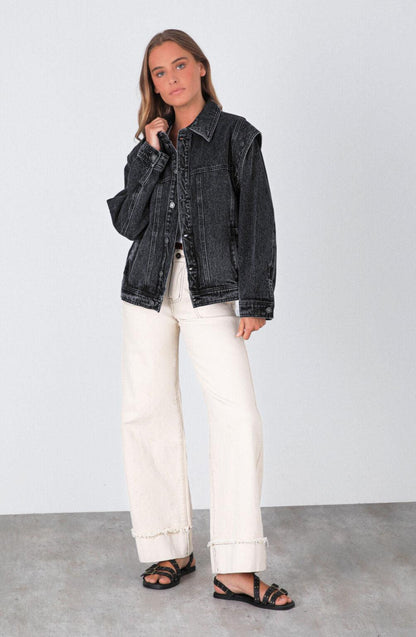 Campera Jeans Black