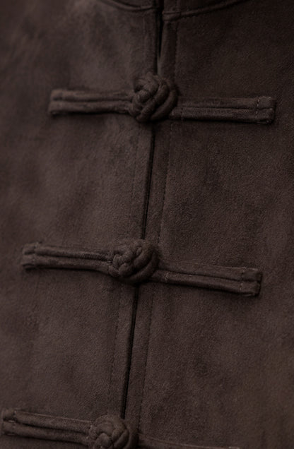 Campera Suede Japo Brown