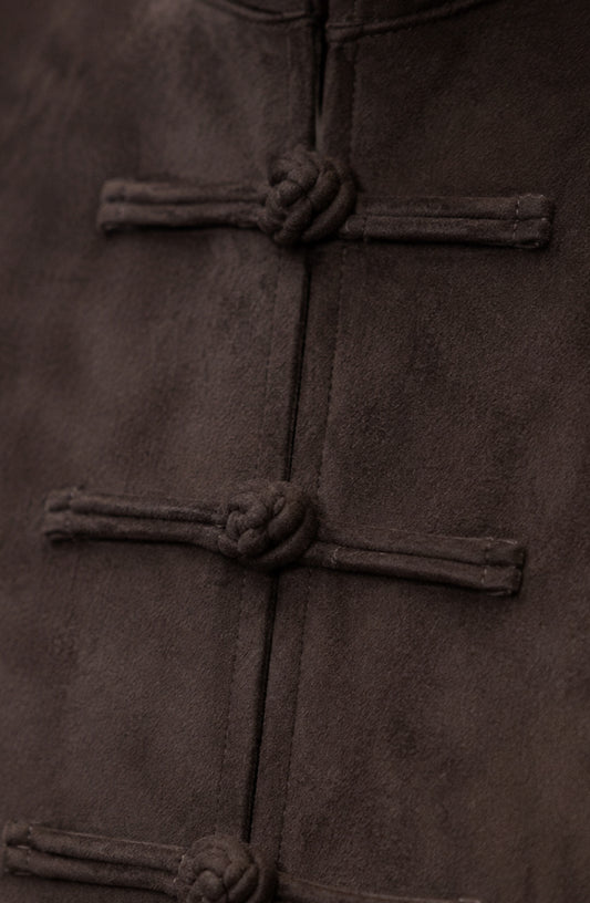 Campera Suede Japo Brown