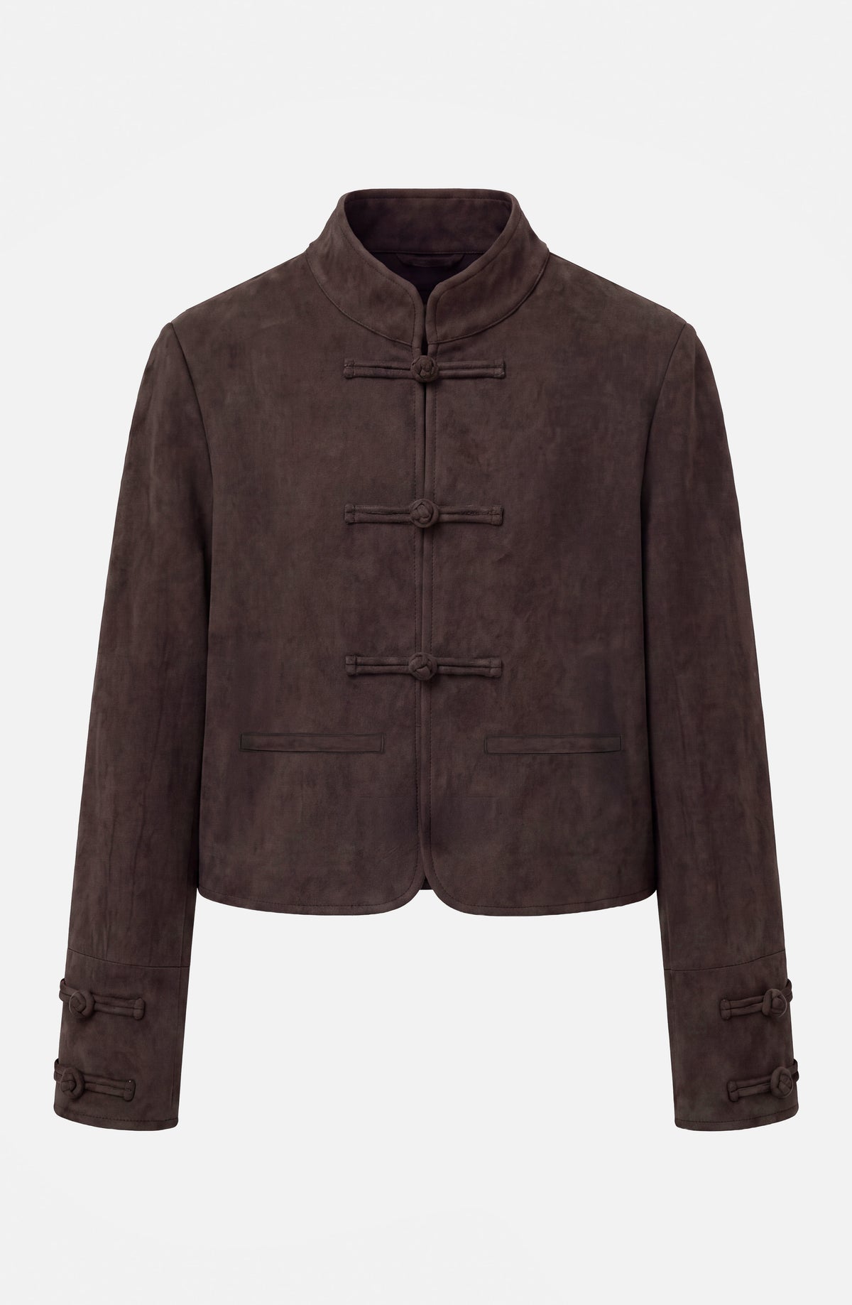 Campera Suede Japo Brown