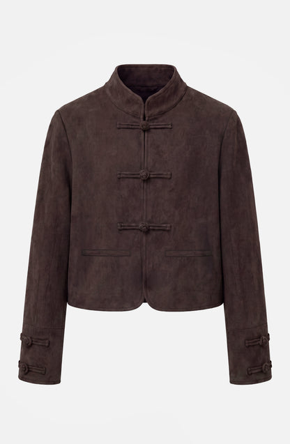 Campera Suede Japo Brown