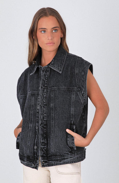 Campera Jeans Black