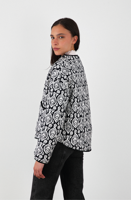 Campera Acolchada Black