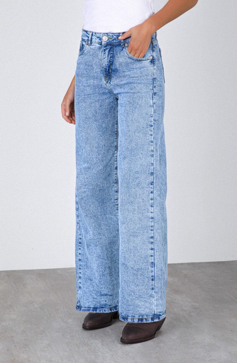 Pantalón Ojal Back Pocket Blue