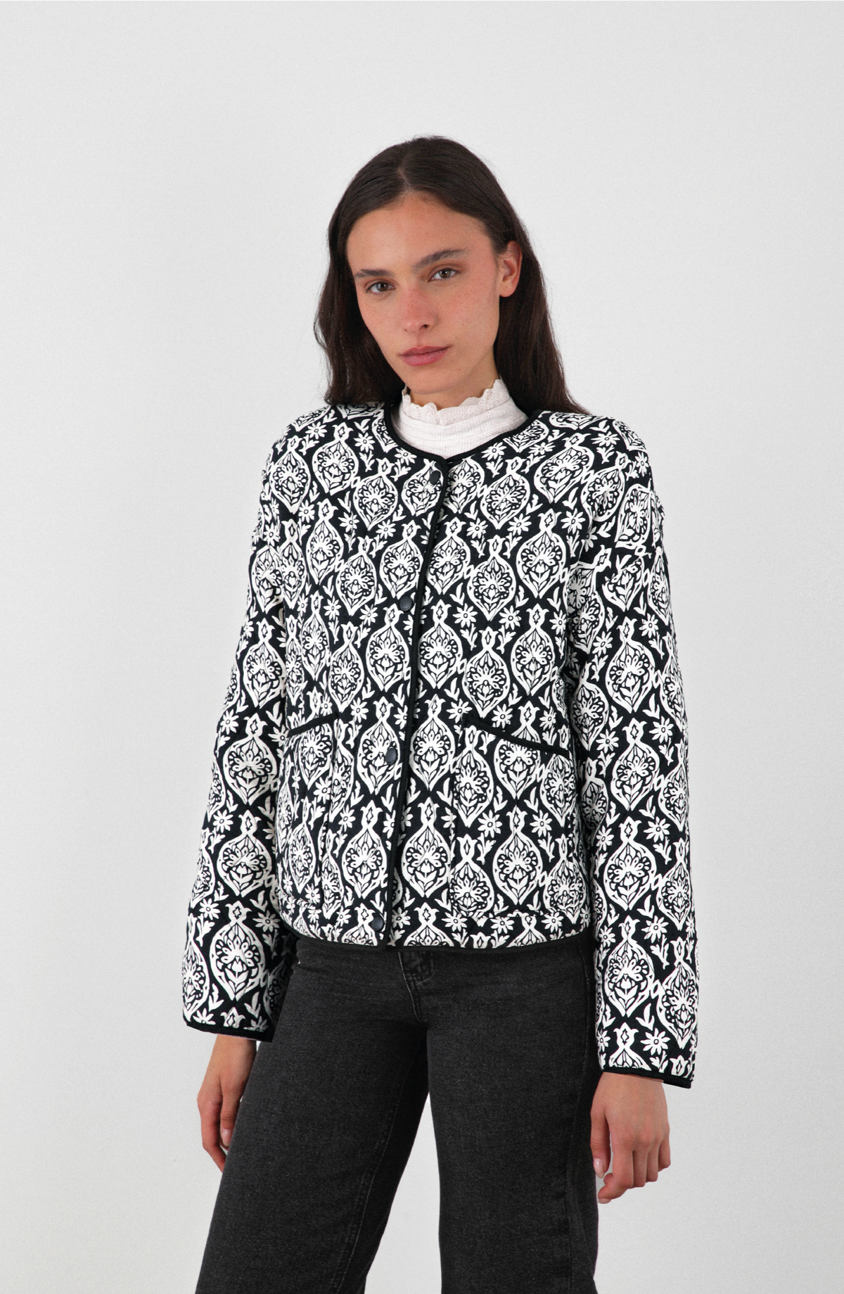 Campera Acolchada Black