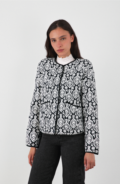 Campera Acolchada Black