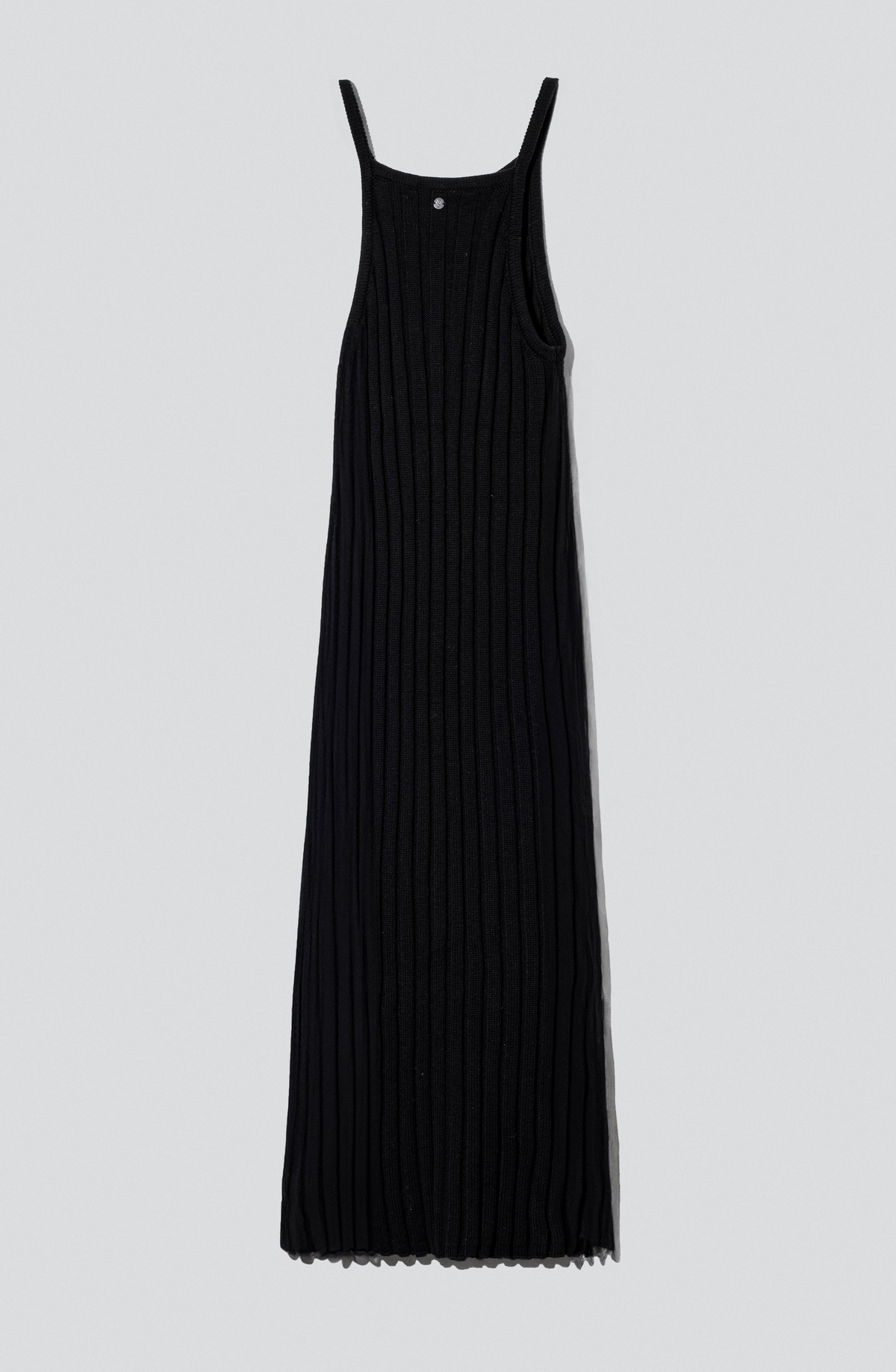 Vestido Tejido Halter Black