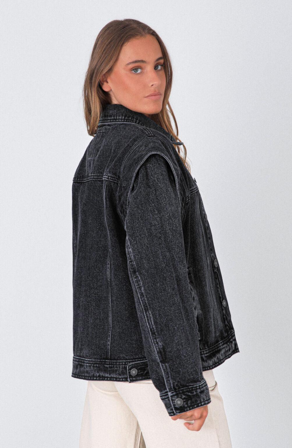Campera Jeans Black