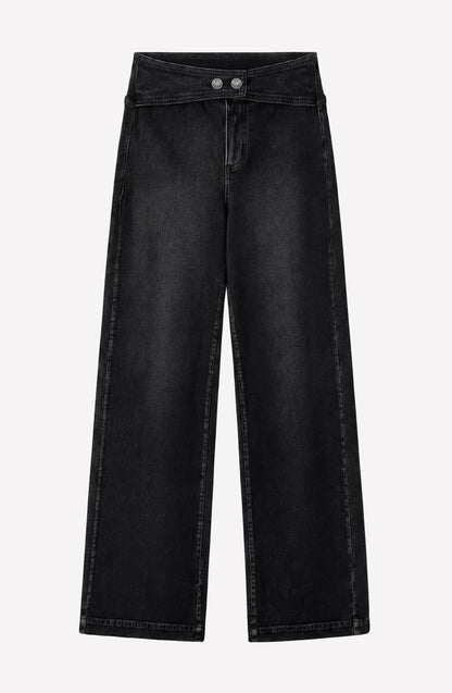 Pantalón Pretina Dos Botones Grey