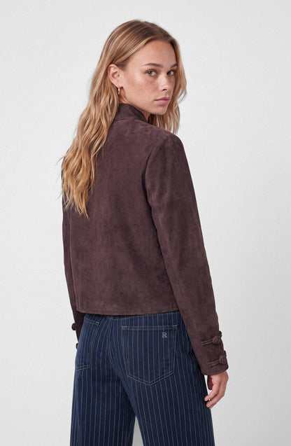 Campera Suede Japo Brown
