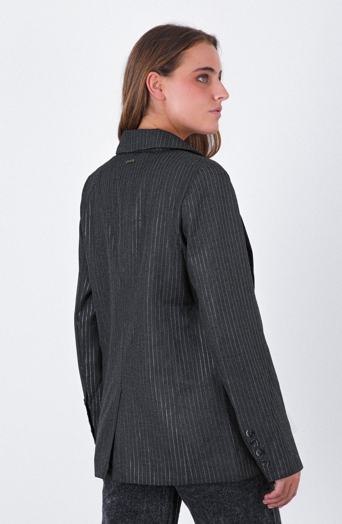 Blazer Raya Lurex Grey