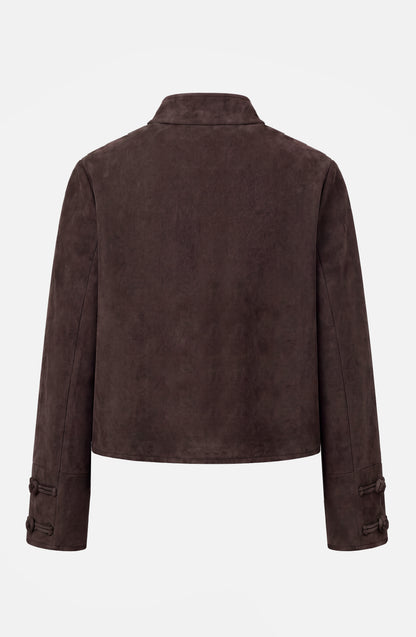 Campera Suede Japo Brown