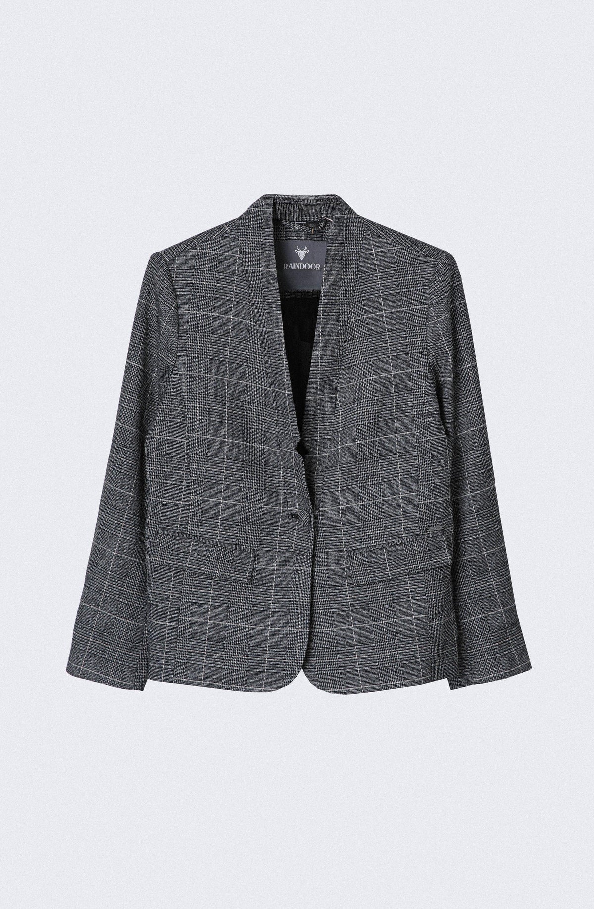 Blazer Tejido Lurex Grey